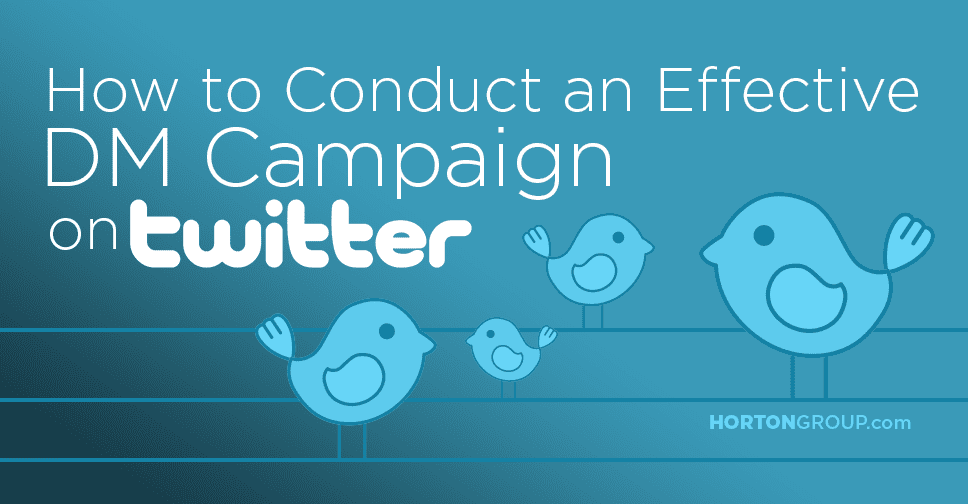 twitter - DM Campaigning
