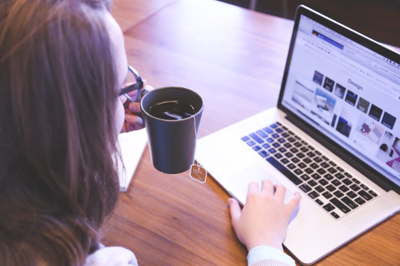 coffee and computer