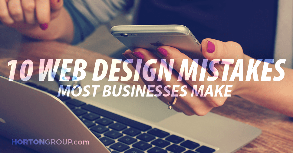 web design mistakes in Nashville