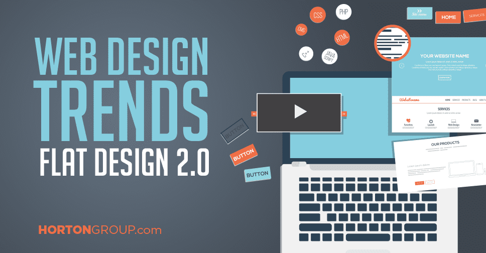 web design trends flat - Nashville